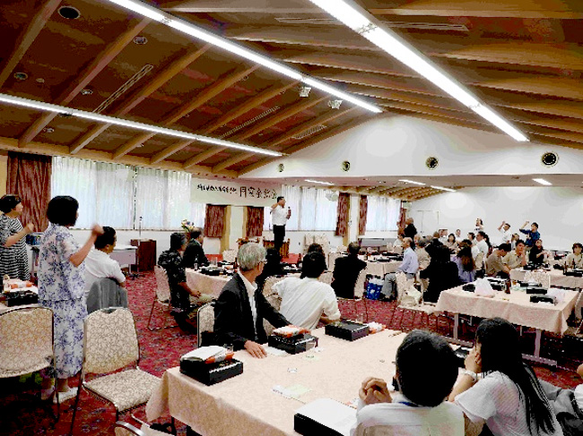 懇談会の様子